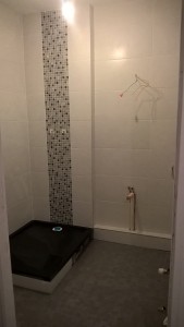 Création douche italienne et salle de bain